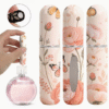 Screenshot 2025-10-15 at 00.52.17 3 pcs Peach Floral Refillable Perfume Spray Bottles with Travel Cosmetic Case in 5ml