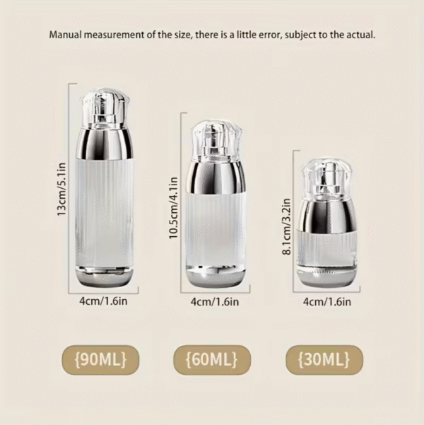 Screenshot 2025-10-15 at 01.12.57 3 pcs Leak Proof Refillable Travel Bottle Set with Golden Accents