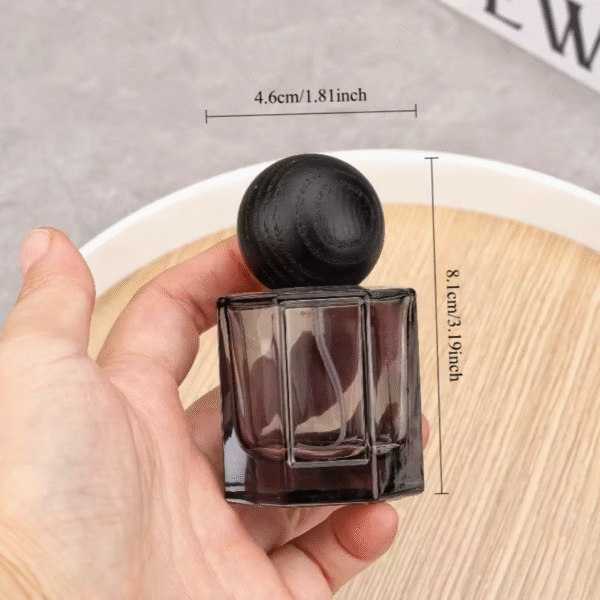 4pcs 30ml Premium Refillable Perfume Spray Bottles with Screw Top Design