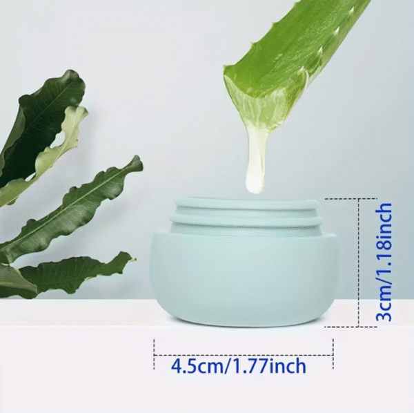 4 pcs Silicone Travel Containers