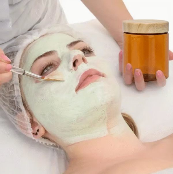 8pcs 250ml Tea Brown Wide Mouth Jars with Wood Grain Lids