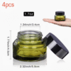 Screenshot 2025-10-15 at 17.40.15 4pcs 50ml Green Glass Cosmetic Jars with Black Lids
